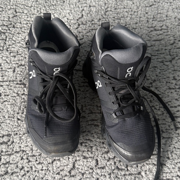 On Running Black and Gray High-Top Shoes - Picture 6 of 13